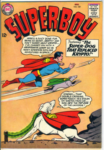 SUPERBOY #109 © December 1963 DC Comics